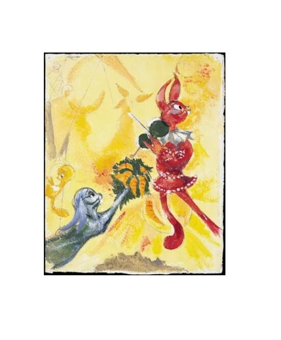 Warner Brothers-Chuck Jones Firmado a Mano Edición Limitada Litografía-14 Oferta de Zanahoria Foto 1 de 1