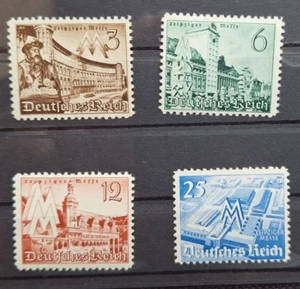 Sellos Imperio Alemán 1940 MNH, Michel Nº 739-742 - Imagen 1 de 3