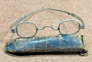 ANTIKE 1800ER STERLINGSILBER LESBRILLE - Bild 1 von 8