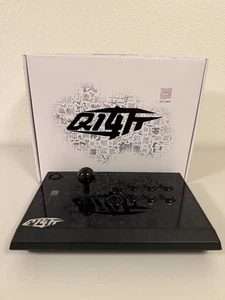 Qanba Q1-BL Black Arcade Joy Stick PS3/PC Compatible (Fightstick) Complete - Picture 1 of 5
