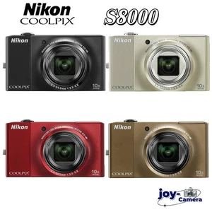 Nikon COOLPIX S8000 14.2MP 10x Optical Zoom Vintage Digital Camera-100% Working - Picture 1 of 18