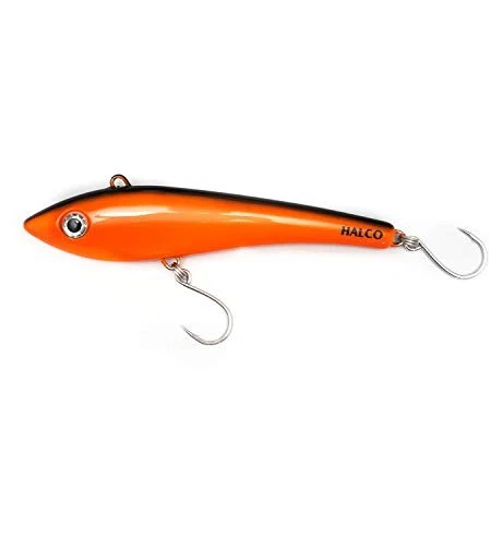 Halco MAX 220 Bibless Minnow #1006 naranja/negro, 8 2/3", 6 1/3 oz Foto 1 de 1