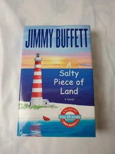 Jimmy Buffet A Salty Piece of Land - mit ungeöffneter CD Stated 1st Ed./1st Pr. HC/DJ - Bild 1 von 6