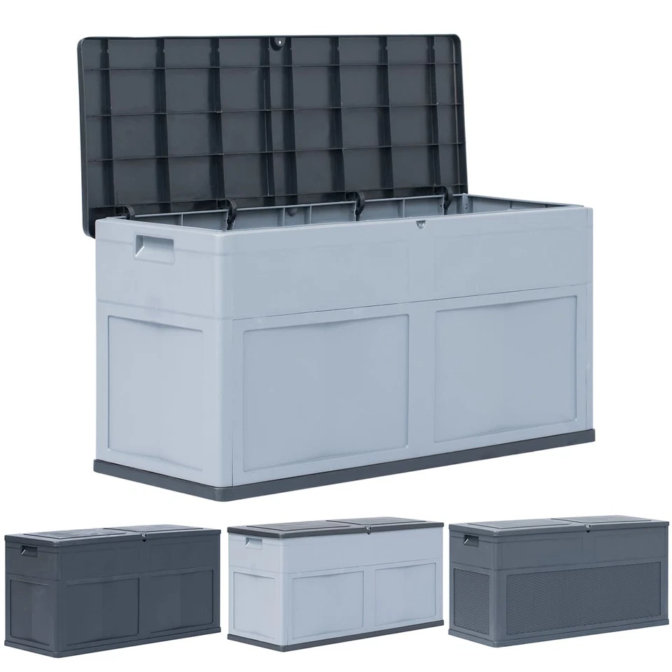 320L Auflagenbox Gartenbox Gartentruhe Aufbewahrungsbox Kissenbox Kissentruhe - Bild 1 von 1