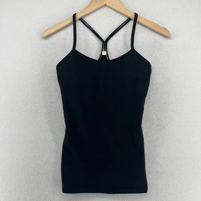 Бюстгальтер полочный для йоги LULULEMON Tank Top 6 Power Y Cami Racerback Performance черный - Изображение 1 из 4