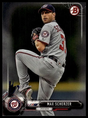 2017 Bowman Max Scherzer #43 - Image 1 of 2