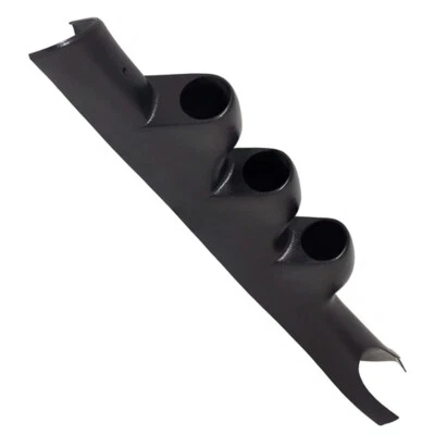 GlowShift 黑色三重规格 52 毫米支柱吊舱适用于 2003 - 2009 道奇 Ram 2500 3500 — 第 1/2 张图片