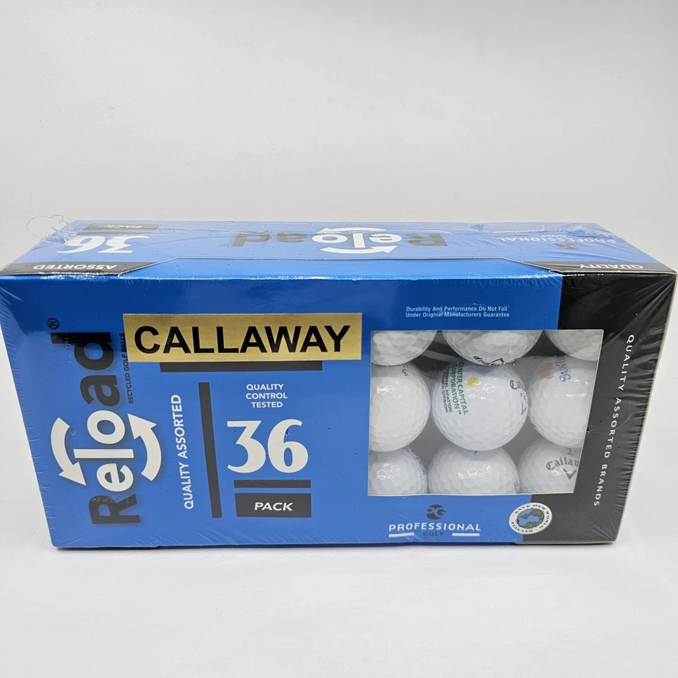 Reload Recycled Golf Balls 24 Pack of Callaway