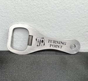 Turning Point 3.5” Metal Bottle Opener “We Crack The Eggs.. You Crack The Beers” - Picture 1 of 12