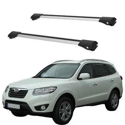 Roof Rack Cross Bars Set to fit Hyundai Santa Fe CM 2009-2012  Gray set - Image 1 of 4