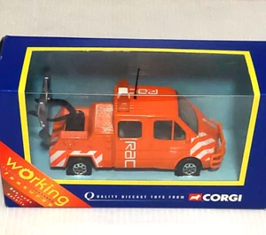 #58204 Corgi Ford Transit Wrecker -RAC 1/43 Diecast w/Operating Winch/Lift NEW - Picture 1 of 3