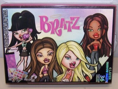 TOWNLEY BRATZ 4 LAYER EYE SHADOW PALETTE 36 CUSTOM COLORS CLOE-SASHA-YASMIN+JADE - Image 1 of 4