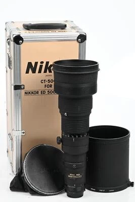Nikon Nikkor AI-S 500mm f4 P ED IF Lens AIS #262 - Image 1 of 4