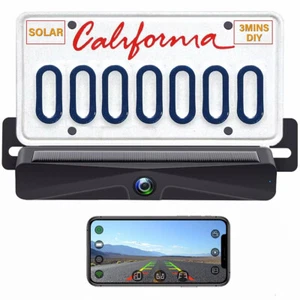 WIFI Solar Rückfahrkamera Funk Kabellos Für Android Phone iPhone LKW Van Auto RV - Bild 1 von 13