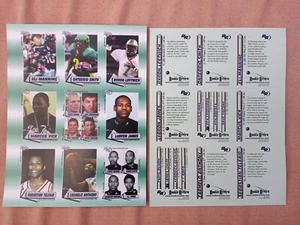 LEBRON JAMES ROOKIE CARD 2003 ROOKIE REVIEW UNCUT SHEET LEBRON JAMES ROOKIE NRMT - Bild 1 von 4