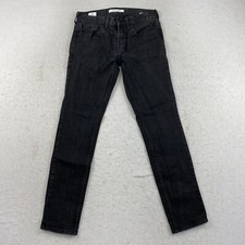 PacSun Skinny Jeans Men's 28x30 Black Denim Pants Low Rise