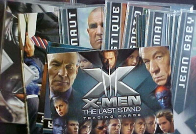 COMPLETE SET OF 2006 RITTENHOUSE X-MEN 3 THE LAST STAND WITH RITTENHOUSE BINDER! - Image 1 of 4