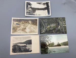 Postales litográficas vintage RPPC y color estado de Nueva York Adirondacks Lake Placid - Imagen 1 de 7