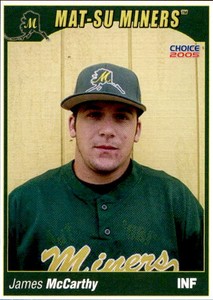 2005 Mat-Su Miners Choice #17 James McCarthy Modesto California CA Baseball Card