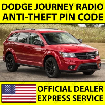 ✅RADIO COCHE DODGE JOURNEY ANTIRROBO DESBLOQUEO CÓDIGO PIN SERVICIO RÁPIDO Y CONFIABLE✅ Foto 1 de 4