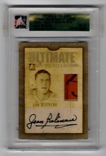 Jean Beliveau Signed Autographed 2005-06 In The Game Used Stick Gold Certified