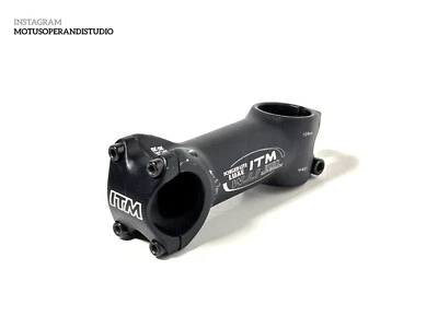 ITM FORGED LITE LUXE STEM 9 CM 1 1/8 BLACK IN GREAT CONDITIONS (#7) - Image 1 of 4