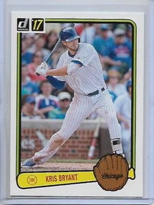 2017 Donruss Kris Bryant 1983 Retro Variation Card - Picture 1 of 1