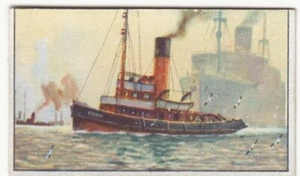 SCHLEPPER REMORQUEUR TUGBOAT PETERSEN & ALPERS IMAGE CARD - Picture 1 of 2