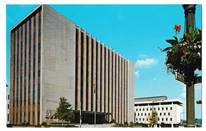 LEHIGH COUNTY COURTHOUSE and CITY HALL Allentown PA Pennsylvania Postcard - Picture 1 of 2