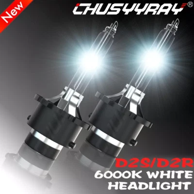 HID Headlight Bulb For Infiniti FX35 2003-2012 High/Low Beam Stock 2pcs - Image 1 of 4
