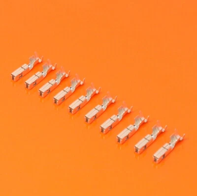 10 x Female Socket Terminals to fit Genuine Delphi 2.8mm Sicma Sealed Series - Image 1 of 2