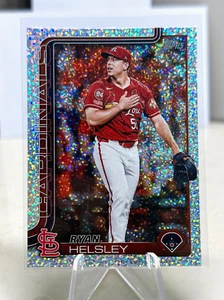 2025 Topps Series 1 Ryan Helsley Confetti #241 Cardinals - Picture 1 of 2