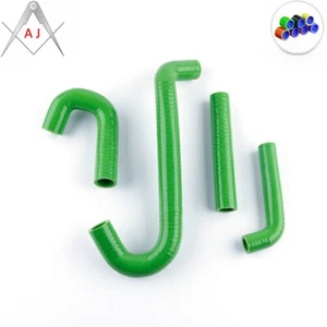 Green For 1989-1999 Yamaha FZR600R FZR 600 R Silicone Radiator Coolant Hose - Imagen 1 de 4