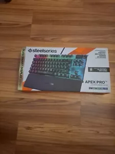 SteelSeries Apex Pro TKL Wired Gaming Keyboard With OLED Screen Matte Black - Picture 1 of 3