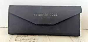 Kenneth Cole Black Magnetic Close Eyeglass Hard Case - Picture 1 of 4