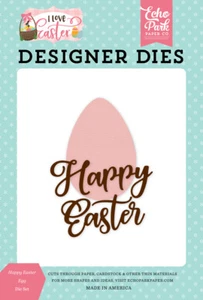 Juego de troqueles de huevo de Pascua Echo Park Paper I LOVE EASTER Happy (LEA205040) - Imagen 1 de 1