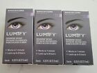3 bottles Bausch + Lomb Lumify Redness Reliever Eye Drops 0.25 Oz each Exp 03/24