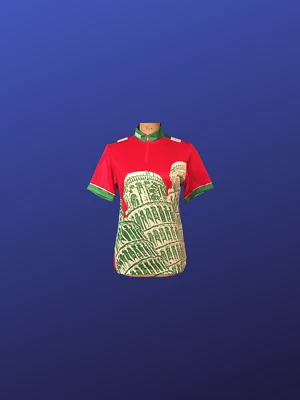 Camiseta deportiva de ciclismo SUGOI CANADA para hombre, roja/blanca/verde, talla pequeña, usada en excelente estado Foto 1 de 4