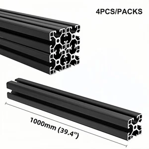 4040 T Slot Aluminum Extrusion 1000mm Linear Rail 4-Packs, for CNC 3D Printer - Picture 1 of 14
