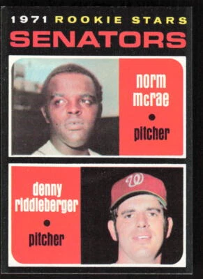 1971 Topps #93 Senators 1971 Rookie Stars RC - $1 SHIPPING (JB4) - Image 1 of 2