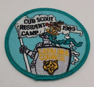 Patch Catalina Council Scouting Cub Scout Camp 1989 - Foto 1 di 3