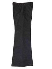 Theory Adelson Myriad Wool Pants Dark Charcoal Size 8 - Retail