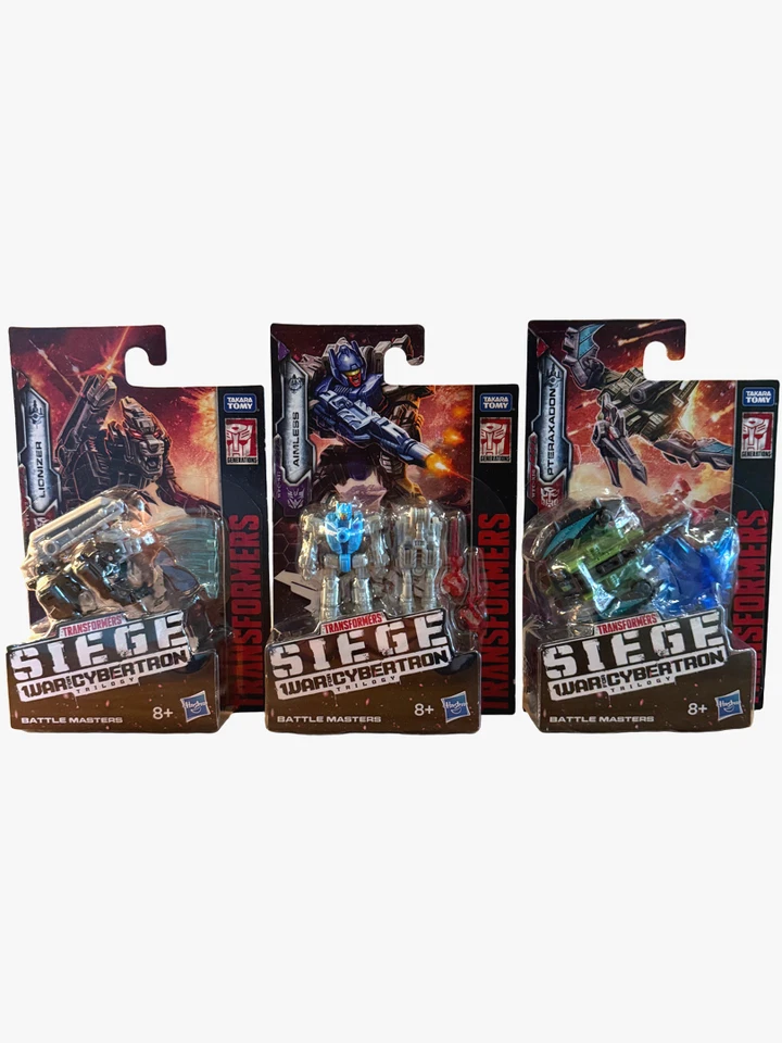 Transformers Siege War for Cybertron Trilogy Battle Masters - zur Auswahl - Bild 1 von 1