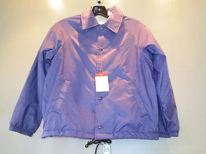 Nos Purple WALLENPAUPACK School Warm Up Jacket Windbreaker Fishing Coat youth XL - Picture 1 of 5