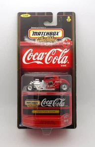 FORD CUPÉ MATCHBOX COLECCIONABLES 37984 1933 'COCA-COLA' ROJO COMO NUEVO SELLADO - Imagen 1 de 2