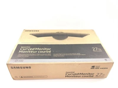 Samsung CF390 Series 27" Full HD LED Curved Monitor - (C27F390FHN) - Image 1 of 3