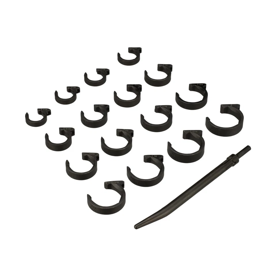 SAE Shockit Line Socket Wrench Set, Heavy Duty Automotive Hydraulic Fitting, ... - Image 1 of 4