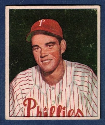 1950 Bowman Bob Miller (RC) NO227 Philadelphia Phillies VGEX - Изображение 1 из 2
