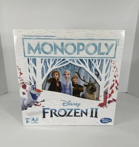Monopoly Game: Disney Frozen 2 Edition - Hashbro Board Game for Ages 8+ - Picture 1 of 7