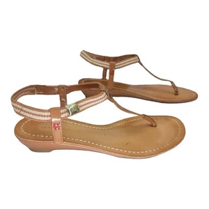 Tommy Hilfiger Strappy Summer Thong Sandals Womens Sz 6.5M 3005 - Picture 1 of 8